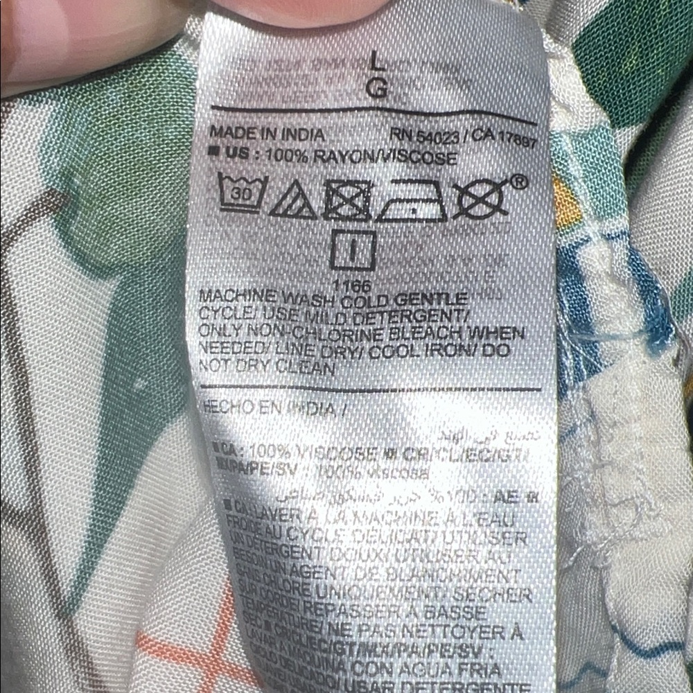 Old Navy Men's Citrus and Nautical Print Shirt - Picture 3 of 6